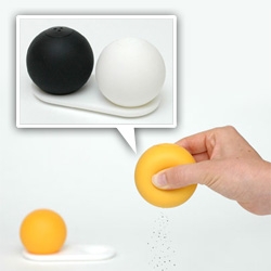 Flip & Tumble's Squeezers salt and pepper shakers