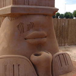 Creative Sand Sculptures from the second annual International Sand Sculpture Festival in Latvia.