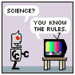 SCIENCE!!!! This may be one of the best LOLbots yet ~ and you ad folks will love it most of all... also science lovers.