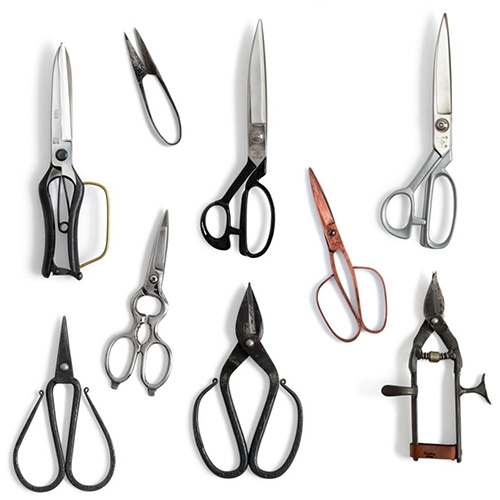 Tajika "Handmade scissors with Presence" - quite the collection available over at Nalata Nalata. For four generations, Tajika Haruo has been manufacturing handcrafted scissors and shears in their atelier located in Ono, Japan.