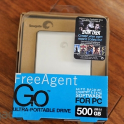 Seagate has just announced its latest FreeAgent Go USB 2.0 drive, a pocket-sized external HDD with a 2.5-inch 500GB disc ready to be stuffed with your favorite blurred images and shakycam videos from the decade that was... 