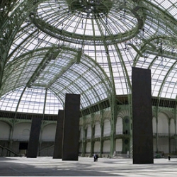 France is making a fuss this week over Richard Serra, the 68-year-old American bantamweight who fashions elegant, gargantuan art out of steel.