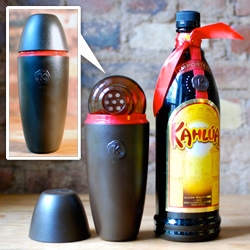 Kahlúa's after dinner gift ~ love the design of this cocktail shaker!