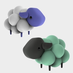 Nextbit Sheep Vinyl Toy! Even cuter than the Robin smartphone... you can get one of their vinyl sheep mascots designed by Andrew Bell of Dead Zebra.