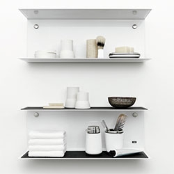 Nice minimalist new shelving from Vipp