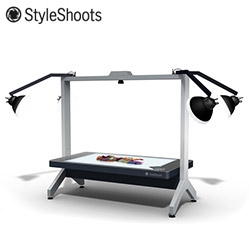 Style Shoots has quite the setup for quick backgroundless product photography that has you web ready in minutes...