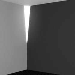 This triangular light is suggestive of a shooting star. It can be fitted in any corner of the room. Well, there are 12 corners!! Designed by Abhinav Dapke [Editor's Note: 12?!?!?!]
