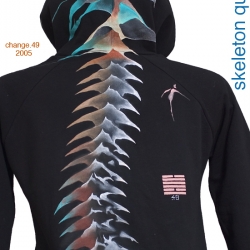 inspired by mountains, birds, and the spine... 