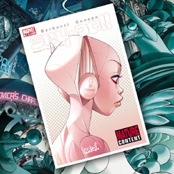 Congratulation to Alessandro Barbucci and Barbara Canepa. their graphic novel SKYDOLL was re-released by Marvel and sold out in 2 days. Thankfully the second edition is already in print.