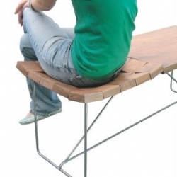 stephen reed's soft spot table is simple yet sophisticated.  looks comfy too.
