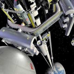 The project is a "space elevator," and some experts now believe that the concept is well within the bounds of possibility -- maybe even within our lifetimes.

