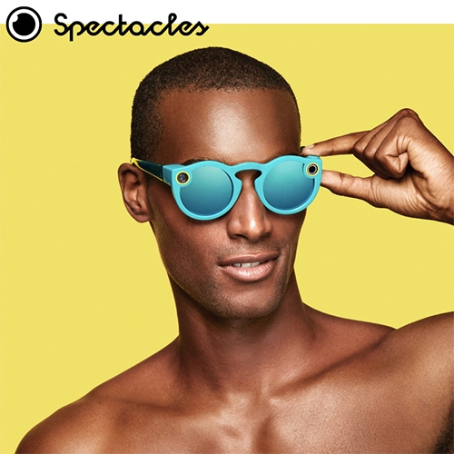 Snapchat Spectacles - Sunglasses that you just tap to make a 10-second snap. Wirelessly snaps, and charges in its case.