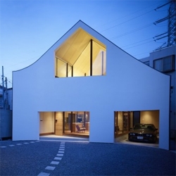A house made of two, by naf architect & design.