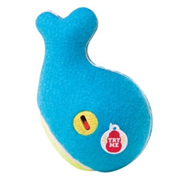 Kong's On/Off Squeakers ~ you can just turn the sound on or off on your dog toys by opening the air hole...