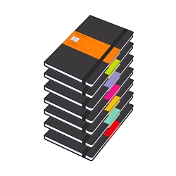 My friend Max Brown designed a great 3D Moleskine icon set in Google Sketchup. You are free to Share — to copy, distribute and transmit the icons!
