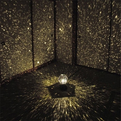 "Romantic Star Projector" fills your rooms with a spattering of light constellations...