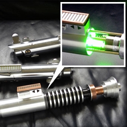 Bradley W. Lewis'  step by step process for making an ultra detailed Return Of The Jedi 'Luke Skywalker Lightsaber' replica.  Impressive quality and attention to detail.