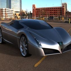 Steenstra GCM Styletto is a design from famous car designer Cor Steenstra. He intends to put this Super Sports Car with near-zero emission and 200mph+ top speed into production.