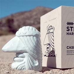 Steven Harrington “The Thinker” Porcelain Sculpture - The limited edition of 25 pieces is created by Mr. Harrington and published by Case Studyo in Belgium.