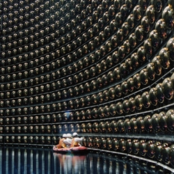 Impressive images of the Super-Kamiokande Neutrino detection facility reaching 1,000m underground in Hida City, Gifu, Japan.
