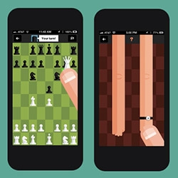 Tall Chess! Cute free chess app for iPhones