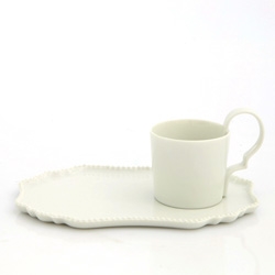 Taste Porcelain Espresso Cup And Saucer - The Taste collection, by Italian designer Paola Navone for Reichenbach.