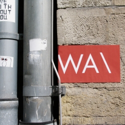 A stop motion video made by TBWA that shows a sticker going around Berlin.