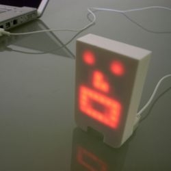 Artist Crispin Jones' latest creation, Tengu, is an interactive USB face that changes expressions depending on environmental sound. And yes, you will be able to buy one for yourself.