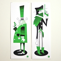 new movable print "the duel" from bandito design co. FREE WITH EVERY PURCHASE FOR A LIMITED TIME.