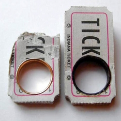 Alyssa Dee Krauss old style ticket rings and other funny rings