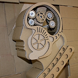 Cardboard Mechanics
Art installation made by students of the Utrecht School of Art and Technology
