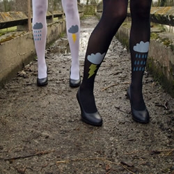 Screen printed in strictly limited quantities, Les Queues de Sardines‘ cute graphic-print stockings and tights are at the forefront of a somewhat unlikely trend for 2010.....