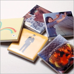 TEENY TILE! 2" square ceramic tiles, printed with YOUR image!
