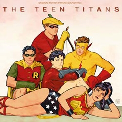 Cliff Chiang makes all of your 12" vinyl record x comic book hero fantasies come true with a series of unreal arrangements. Teen Titans? The new Breakfast Club.