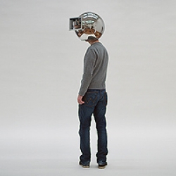 The Decelerator Helmet offers the user a perception of the world in slow motion. It is a experimental approach for dealing with our increasingly fast moving, globalized society.