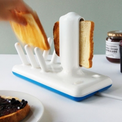 It's all about the coolest toasters! Check out this one on db. [and all the results of the international design competition 'ceramics for breakfast' organized by designboom and MACEF.]