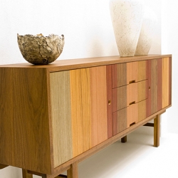 Beautiful wood types and tones are highligted in this gorgeous line of funiture.