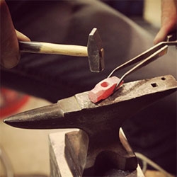 Marco Terenzi's miniature tools are incredible, FUNCTIONAL, works of art! His instagram is pretty mind blowing as well.