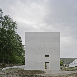 concrete hexaeder near Stuttgart, Germany