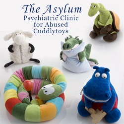 Parapluesch - Stuffed Animals with Mental Disorders? Paranoid Gator, OCD Hippo, Multiple Personality Sheep/wolf, and more...