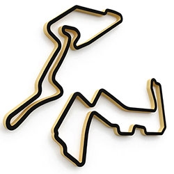 Love auto racing? Know your race tracks by shape? Linear Edge has sculptures and coasters...