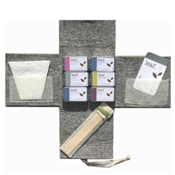 Love this Leaf limited edition refillable 100% natural travel tea set - can we say, a really nice xmas gift?