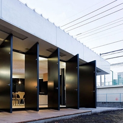 What you’ll see with the Tsun-miya House is how it is able to connect to the outside world. Its series of walls can be controlled, giving the home owner control of natural lighting and privacy. 