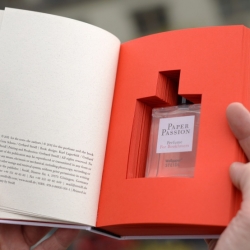 Paper Passion, a new perfume for booklovers from Wallpaper with Geza Schoen and Gerhard Steidl and packaging from Karl Lagerfeld.