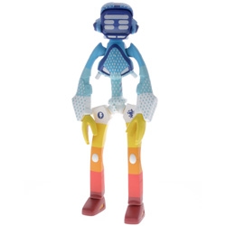 I can't stop staring at the latest toys on Vinyl Pulse... its those anime tv head looking guys... Proto Monday brings us : Toy Tokyo  Exclusive FLCL Canti x Tristan figures from Kaching Brands