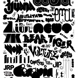 designer jeremypettis! enough said. [Editor's Note: i loved his typography so much it has been featured on NOTCOT.com]