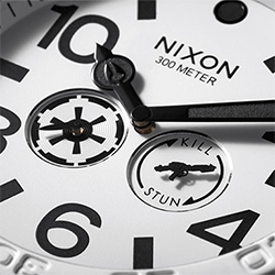 Nixon Star Wars Collection - amongst the Star Wars overload that's coming (or here?) - the details on the Nixon watches are pretty fun... and subtle!
