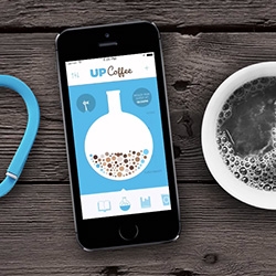 Jawbone Labs presents iOS app UP Coffee! a beautiful way to visualize how much caffeine is in your system and how it is/will effect your sleep!