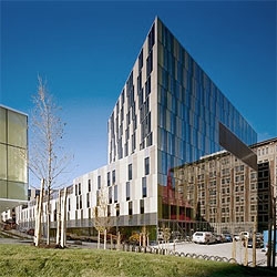 With over 60,000 sqm, the UQAM campus in Montreal, Canada features some amazing contemporary buildings - and a rich public space  for the students and staff.