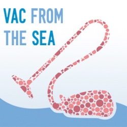 Vac From The Sea! Electrolux is taking on the garbage patch in the sea (the size of Texas!) "Our oceans are filled with plastic waste. Yet on land, there is a shortage of recycled plastic." They are trying to use it to make a new vacuum!